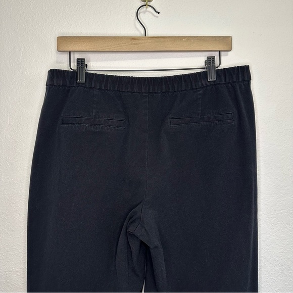 Isaac Mizrahi Black Capris Stretch Waist Size 16 Petite - Picture 5 of 6